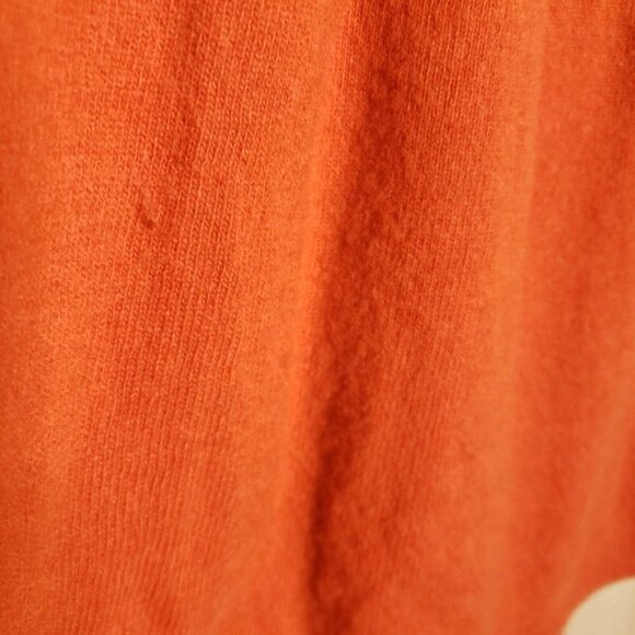 Tulle Womens Orange Wool Blend Cardigan Sweater Large - Picture 5 of 8